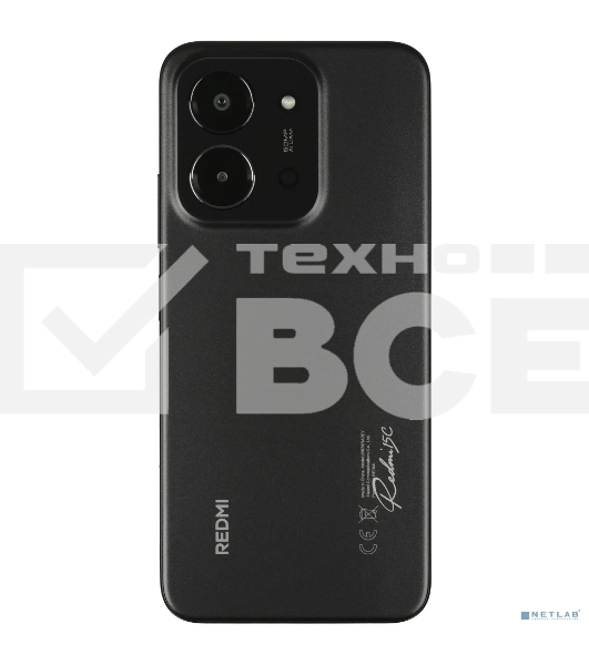 Смартфон Xiaomi Redmi 15C 4/128Gb черный