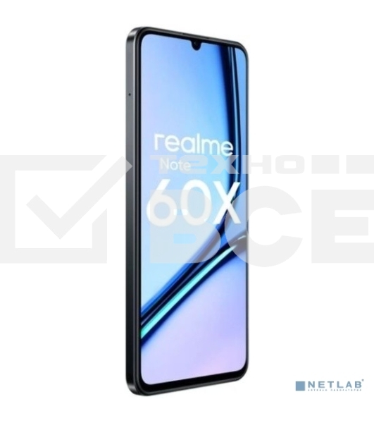 Смартфон Realme Note 60х, 4/128Gb, черный