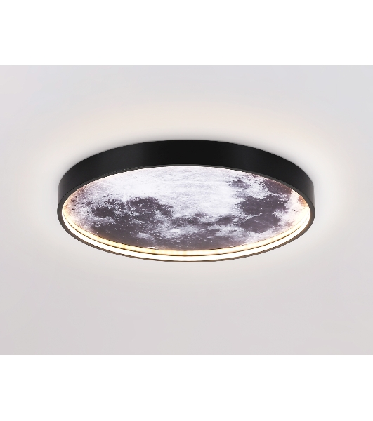 Настенно-потолочный светодиодный светильник Ambrella light FW11110 BK черный 15W LED 3000-6400K D240*38
