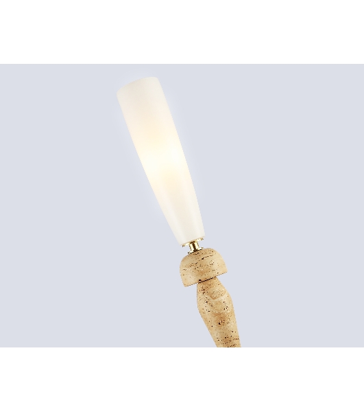 Настенный светильник Ambrella light LH75369 GD/WH золото/белый G9 max 28W 70*150*560