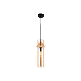 Светильник Ambrella light TR3560 BK/TI черный/янтарь E27 max 40W D130*1200