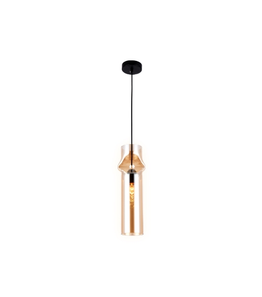 Светильник Ambrella light TR3560 BK/TI черный/янтарь E27 max 40W D130*1200