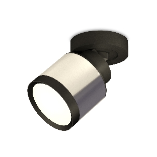 Светильник Ambrella Light XM8120001 PSL/SBK/PBK серебро полированное/черный песок/черный полированный GX53