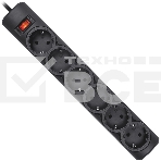 Сетевой фильтр Defender DFS 153 3 м, черный, 6 розеток, фото4