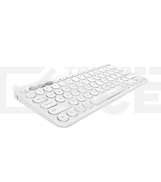 Клавиатура Logitech K380 беспроводная, Bluetooth, белый