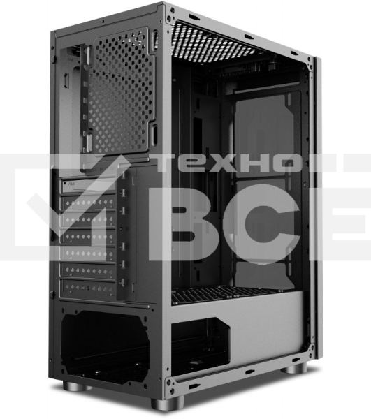 Компьютерный корпус Aerocool / Formula CL-3301B TG черный без БП ATX 1x120mm 2xUSB2.0 1xUSB3.0 audio bott PSU