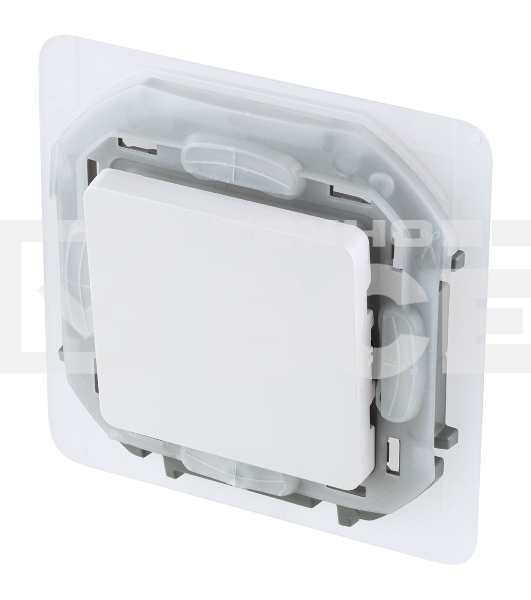 Переключатель IP44 10AX 250В белый