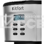 Кофеварка капельная Kitfort КТ-727 черный/серебристый, исп. кофе - молотый, 1.5 л, 900 Вт., фото12