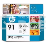 Картридж струйный HP №91 C9463A фото черный/светло-серый печатающая головка для HP Z6100, фото3