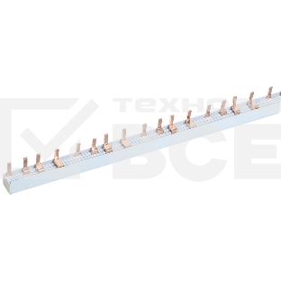 Шина соединительная типа PIN штырь 4Р 100 А 1 м Rexant