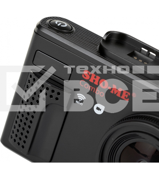 Видеорегистратор с радар-детектором Sho-Me Combo Note WiFi DUO GPS ГЛОНАСС