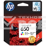 Картридж струйный HP 650 CZ102AE многоцветный для HP DJ IA 2515/2516 (200стр.), фото3