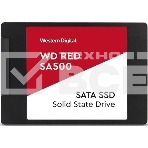 Накопитель SSD WD Red SA500 WDS500G1R0A, 500Gb, SATA III, 2.5