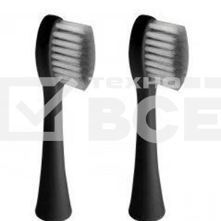 Насадка для зубной щетки GEOZON 2 PCS BLACK G-HLB01BLK