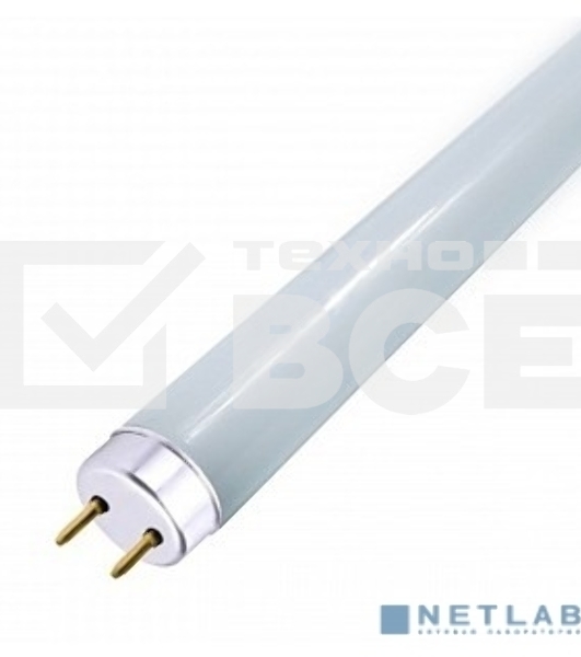 Светодиодная лампа GAUSS 93020 LED Elementary T8 Glass 600mm G13 10W 780lm 4000K 1/30 0