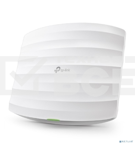 Потолочная гигабитная точка доступа TP-Link AC1750 Wireless MU-MIMO Gigabit Ceiling Mount Access Point, 450Mbps at 2.4GHz + 1300Mbps at 5GHz, 802.11a/b/g/n/ac wave 2, High Density, Seamless roaming 802.11k/v, Beamforming, Airtime Fairness, MU-MIMO, 802.3a