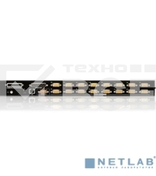 Переключатель KVM ATEN CS1716A-AT-G 16-port, USB, rackmountable, в компл. кабели 2*1.8м