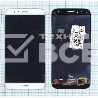 Дисплей для Huawei G7 Plus белый