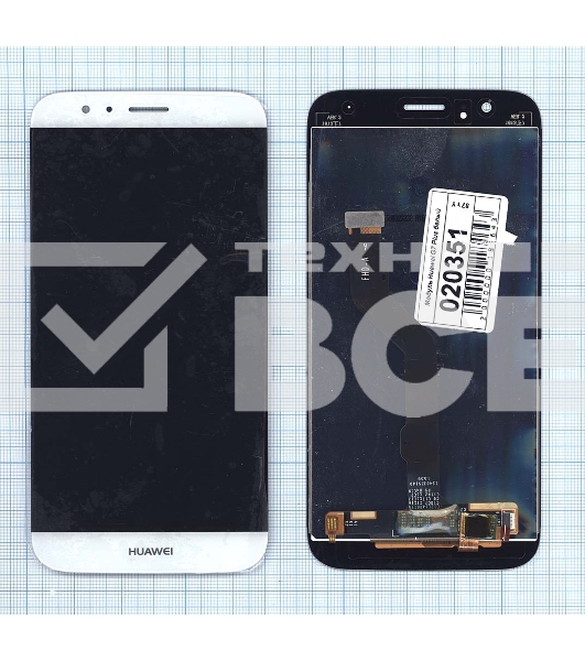 Дисплей для Huawei G7 Plus белый
