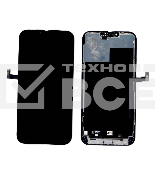 Дисплей (модуль) для Apple iPhone 13 Pro Max в сборе с тачскрином (Soft Oled), черный