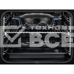 Духовой шкаф Electrolux с паром SteamCrisp, основной цвет - нержавеющая сталь, сенсорное управление, цветной ЖК-дисплей, электронное регулирование времени и температуры, будильник, таймер отключения, отложенный старт, хромированные направляющие из нержавеющей стали Easy Entry , телескопические направляющие FlexiRunners (1 ур) с изменением высоты установки, 3 стекла, пиролитическая очистка, термощуп, плавное закрытие дверцы SoftClosing, Италия, фото4