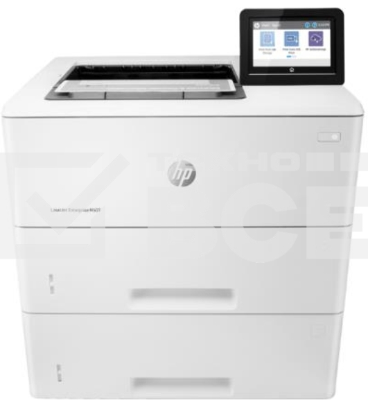 Принтер лазерный HP LaserJet Enterprise M507x (1PV88A#B19), A4, ч/б, печ. до 43 стр/мин, 1200 x 1200 dpi, USB, RJ-45, Wi-Fi, BlueTooth, Air Print, Mopria
