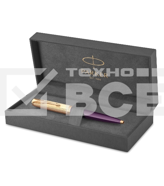 Ручка шариковая Parker 51 Deluxe (CW2123518) Plum GT M черн. черн. подар.кор.