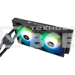 Водяное охлаждение для процессора Thermalright Frozen Notte 240 черный ARGB V2 (240mm, Black, ARGB/ Fans: 2x120mm, 72.37CFM, 27.7dBA, 2000RPM/ Pump height 54mm, 28dBA, 5300RPM, Rad thickness 27mm/ S: 1200, 1700, 1851, 2011, 2066, 115X, AM2, AM2+, AM3, AM3, фото8