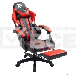 Кресло игровое Defender Colran черный/красный, класс 4, PU, подножка, фото12