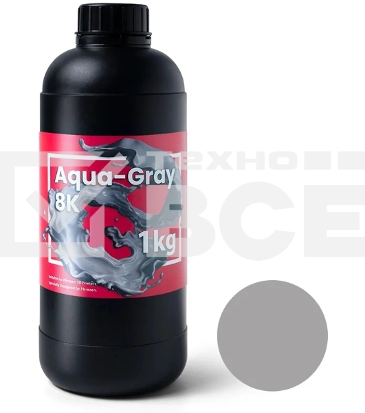 Смола 3d Phrozen Aqua 8K серый 1кг