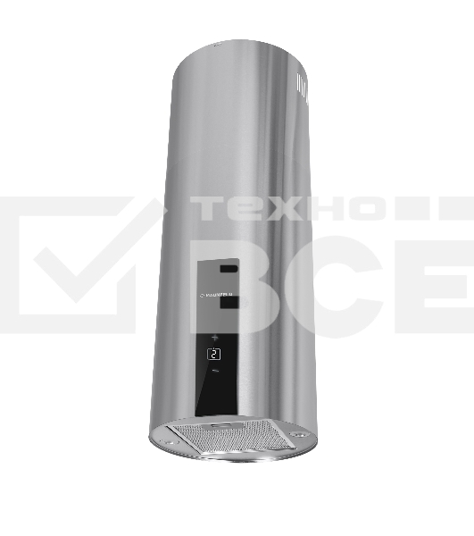 Кухонная вытяжка Maunfeld Lee Light Isla 35 Sensor нержавеющая сталь