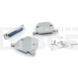 Сборный штекер D-SUB/DB25 папа 10 шт