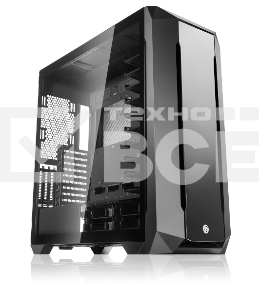 Компьютерный корпус без блока питания Case Raijintek ZOFOS ULTRA, Full-Tower, TG, no fan, 2xUSB-A 3.0 + 1xUSB Type-C, SSI-EEB, E-ATX, ATX, mATX, mITX Black