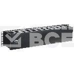 ITK CO05-2PC 19' пластиковый каб. органайзер с крышкой, 2U, чер, фото3