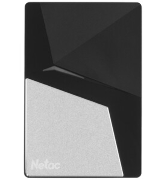 Внешний SSD Netac Z6S, 960 GB, USB 3.2 Gen 2 Type-C, R/W 520/480, серебристый