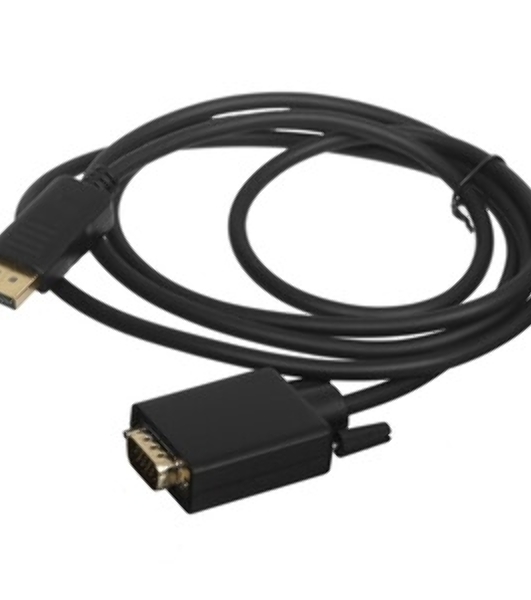 Кабель-переходник VCOM DisplayPort --> VGA_M/M 1,8 м CG607-1.8M