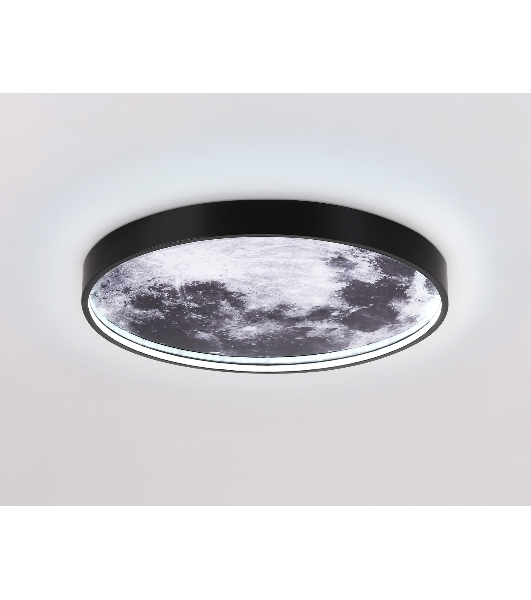 Настенно-потолочный светодиодный светильник Ambrella light FW11110 BK черный 15W LED 3000-6400K D240*38