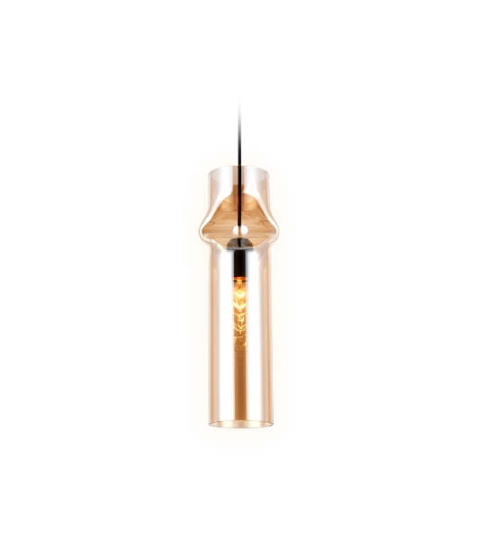 Светильник Ambrella light TR3560 BK/TI черный/янтарь E27 max 40W D130*1200