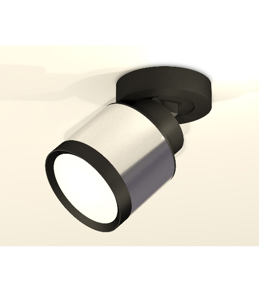Светильник Ambrella Light XM8120001 PSL/SBK/PBK серебро полированное/черный песок/черный полированный GX53