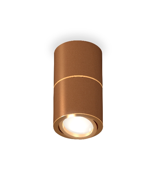 Светильник Ambrella Light XS7404060 SCF/PYG кофе песок/золото желтое полированное MR16 GU5.3 (C7404, A2072, C7404, N7004)