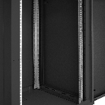 Шкаф телекоммуникационный 19' настенный 18U ExeGate EC-WM-18U.450.M.BLACK (19”, 18U, 600x450x901mm (ШхГхВ), передняя дверь металл, съемные боковые панели, пыле- и влагозащита IP23, черный RAL 9004, 2 коробки), фото5
