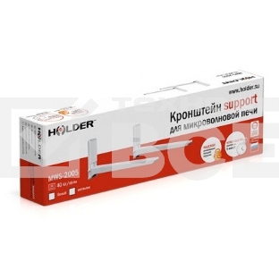 Кронштейн для СВЧ Holder MWS-2005 серебристый макс.40кг настенный фиксированный