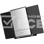 Вытяжка каминная Krona Talli 900 inox/black glass 3P нержавеющая сталь/черный управление: кнопочное (1 мотор), фото 1