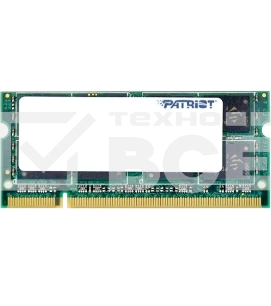 Оперативная память Patriot Signature, DDR4, 8GB (1x8 GB), 2666 MHz, CL19, SO-DIMM