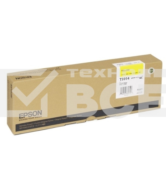 Картридж струйный Epson C13T591400 желтый для I/C SP-11880