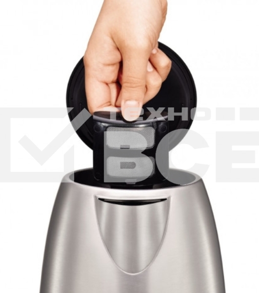 Чайник электрический Tefal KI270D30 1.7л. 2400Вт серебристый (корпус: металл)