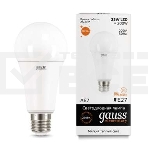 Светодиодная лампа GAUSS 73215 LED Elementary A67 25W E27 2000lm 3000K 1/10/50 0, фото 1