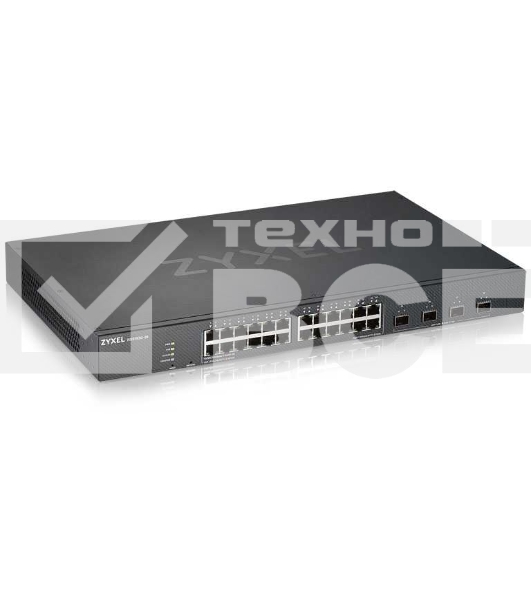 Коммутатор ZYXEL XGS1930-28 Hybrid Smart L2+ switch Zyxel Nebula Flex, 24xGE, 4xSFP+, silent (fanless), Standalone / cloud management