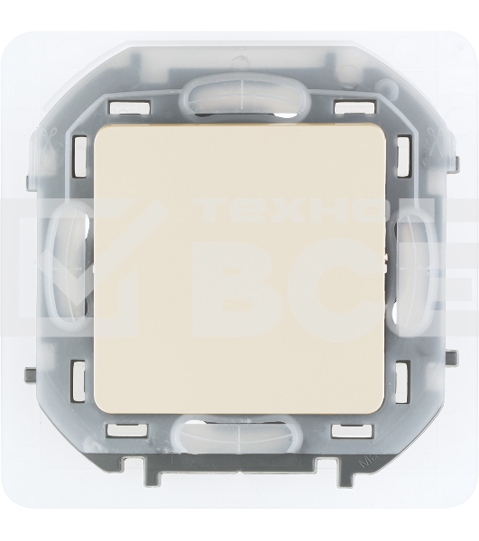 Переключатель IP44 10AX 250В слоновая кость