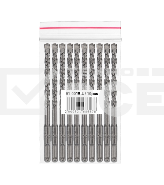 Бур по бетону 10x210 мм SDS PLUS (10 шт.) Rexant